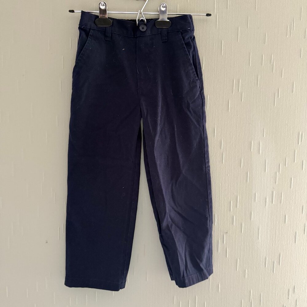 Boys Size 5 French Toast Blue Khaki pants.